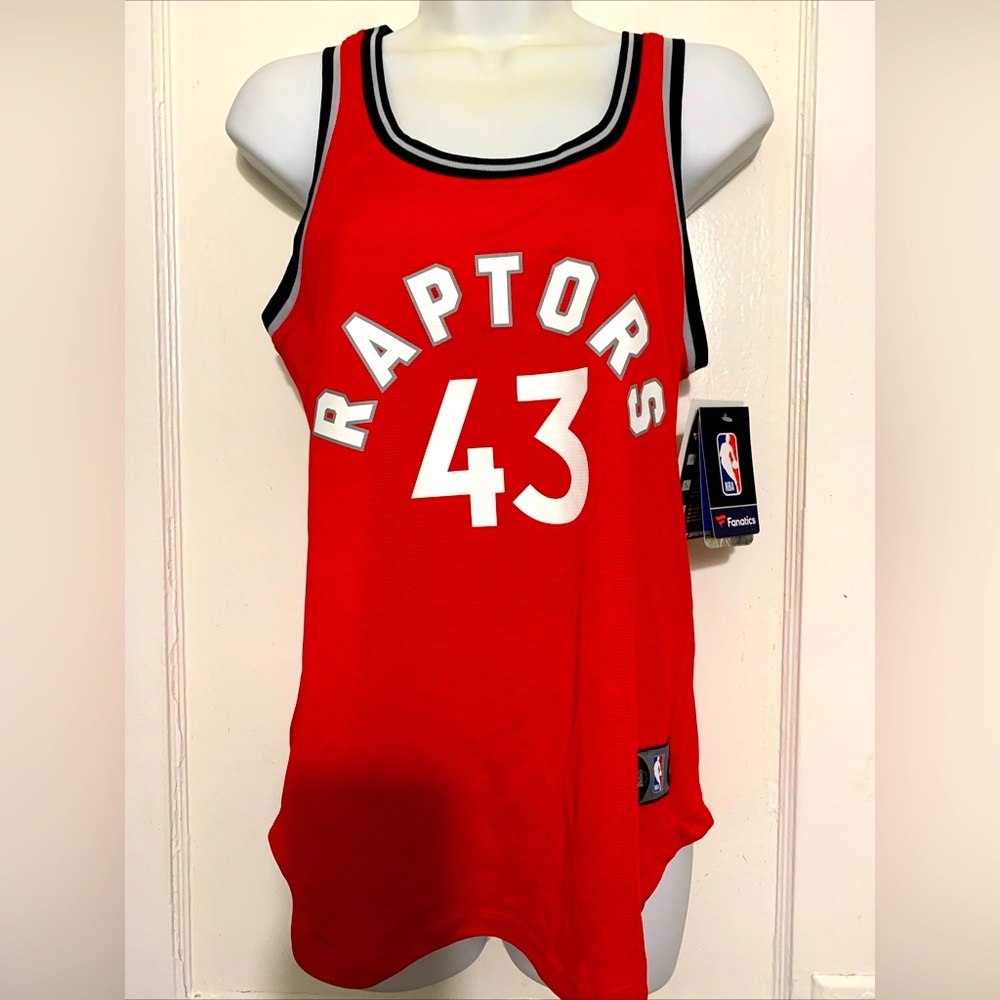 Women’s Fanatics Toronto Raptors Jersey Pascal Siakam #43 NBA Sz Med NWT